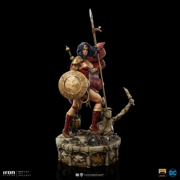 DC COMICS - Statuette BDS Art Scale 1/10 Wonder Woman Unleashed 30 cm – Image 7