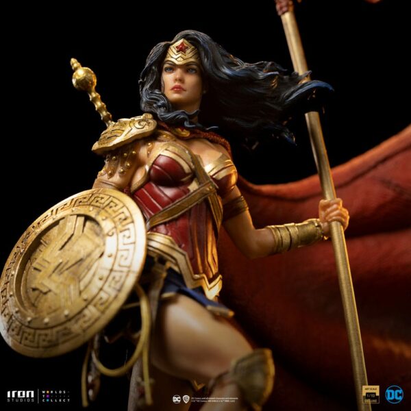 DC COMICS - Statuette BDS Art Scale 1/10 Wonder Woman Unleashed 30 cm – Image 8