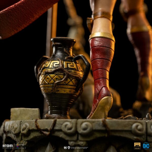 DC COMICS - Statuette BDS Art Scale 1/10 Wonder Woman Unleashed 30 cm – Image 11