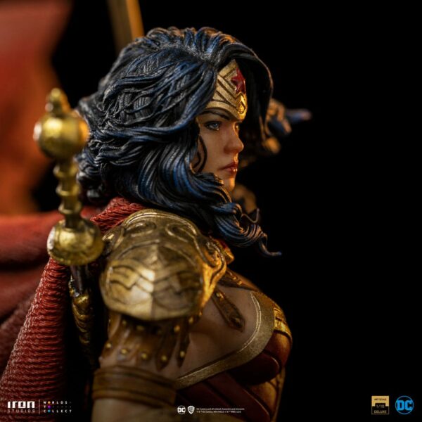 DC COMICS - Statuette BDS Art Scale 1/10 Wonder Woman Unleashed 30 cm – Image 14