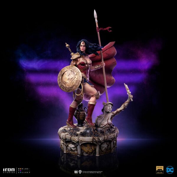DC COMICS - Statuette BDS Art Scale 1/10 Wonder Woman Unleashed 30 cm – Image 17