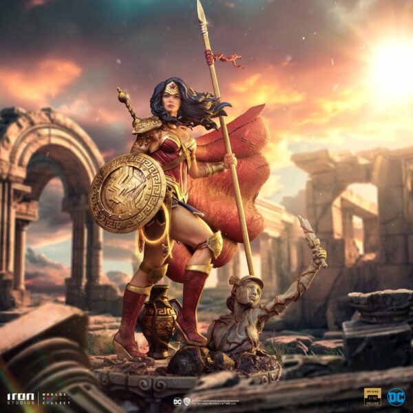 DC COMICS - Statuette BDS Art Scale 1/10 Wonder Woman Unleashed 30 cm – Image 18