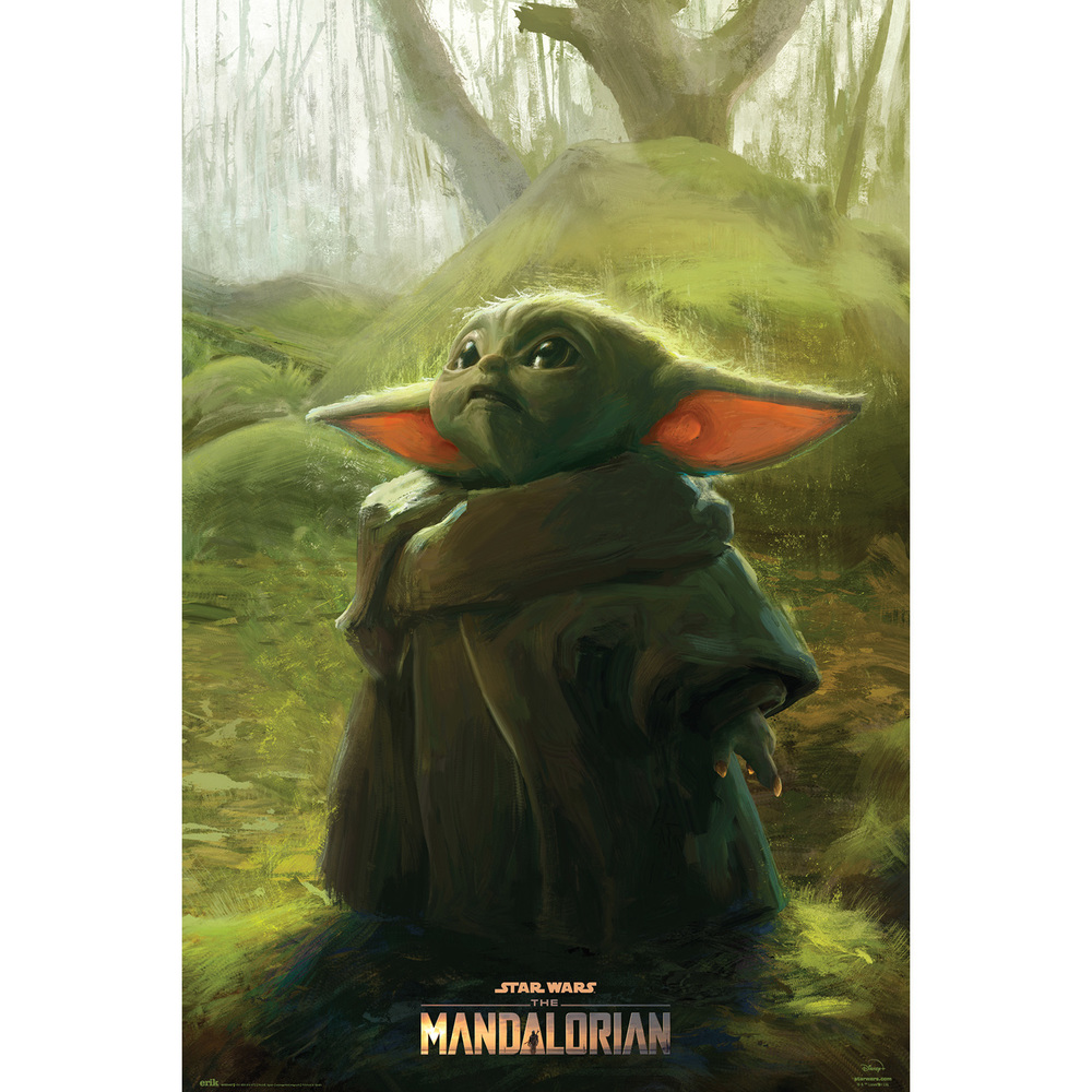 STAR WARS - Poster Grogu The Mandalorian (91 x 61)