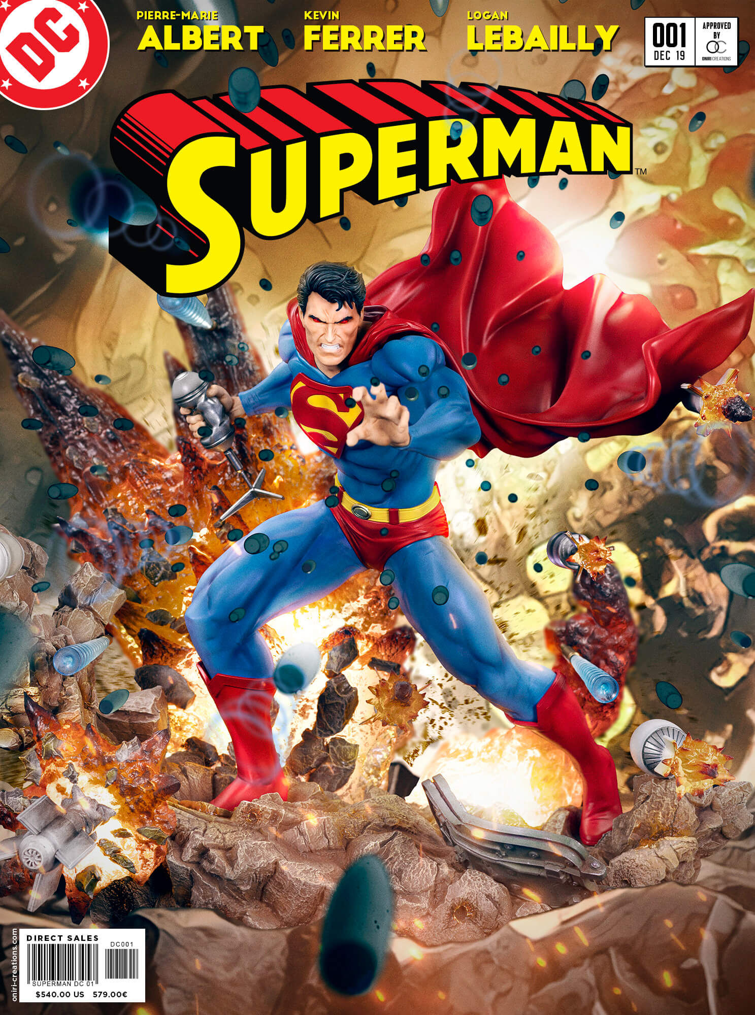 DC COMICS - Statuette 1/6 Superman for Tomorrow 35 cm