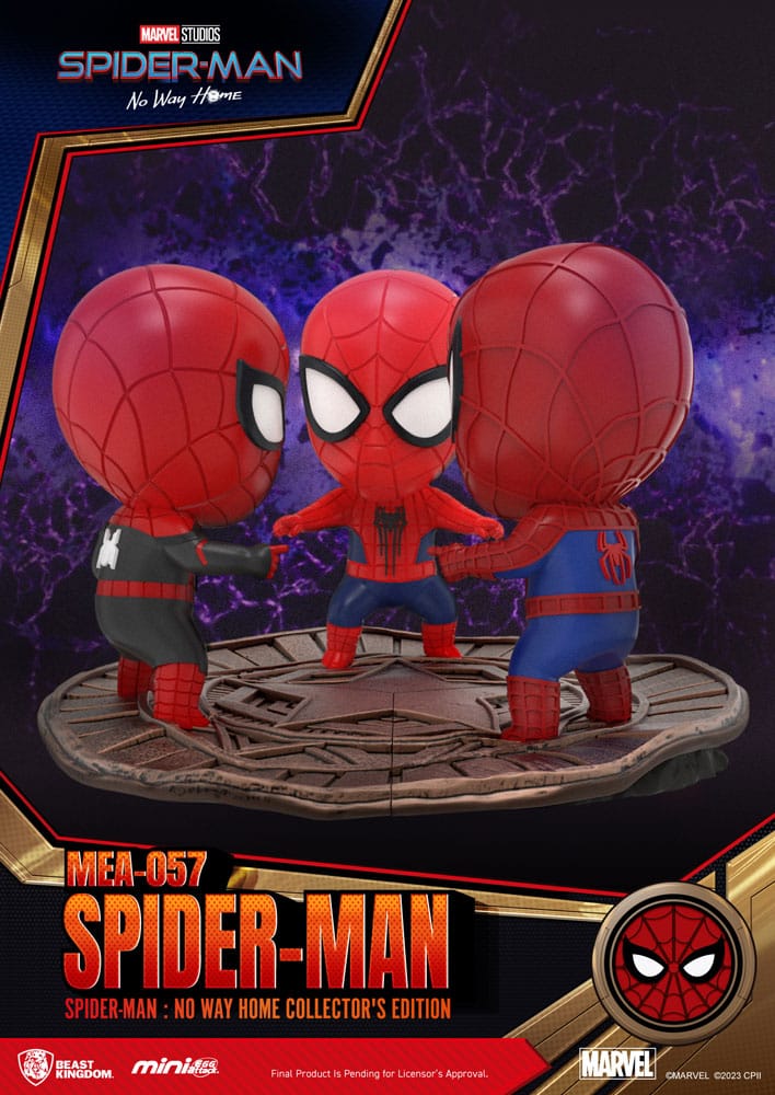 MARVEL - Figurines Spider-Man: No Way Home Mini Egg Attack Édition Collector 8 cm