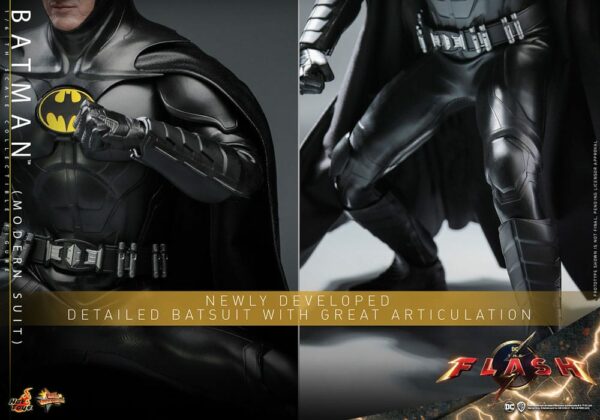 DC COMICS - Figurine Movie Masterpiece 1/6 Batman Modern Suit (The Flash) 30 cm – Image 15