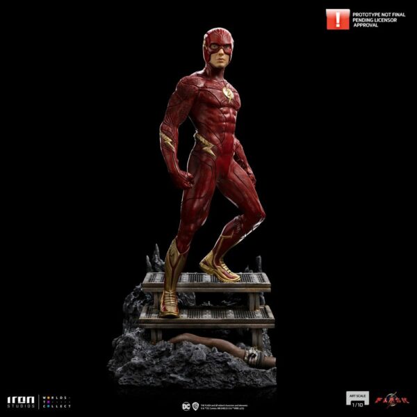 DC COMICS – Statuette Art Scale 1/10 The Flash 22 cm – Image 2