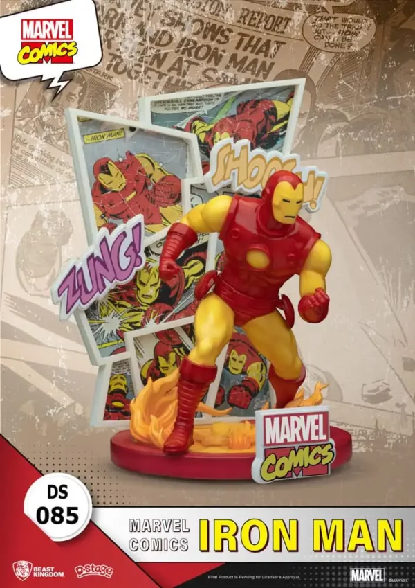 MARVEL – Figurine Diorama Iron Man D-Stage 16 cm – Image 2
