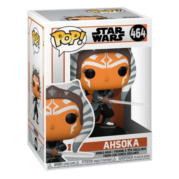 Ahsoka avec Sabres Laser - Figurine Star Wars Funko POP! n°464 – Image 2