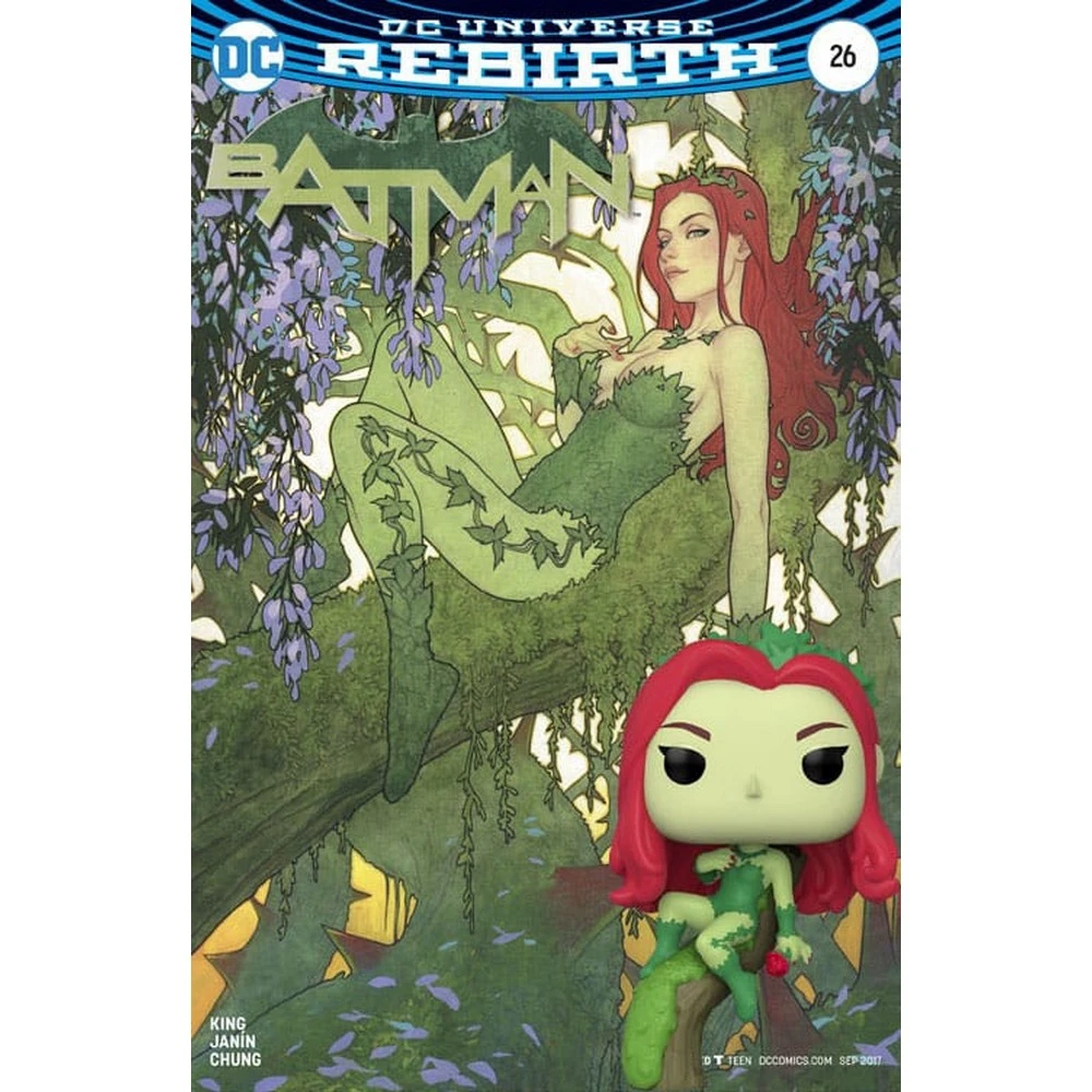 Poison Ivy Comic Cover – Figurine DC Comics POP! n°26