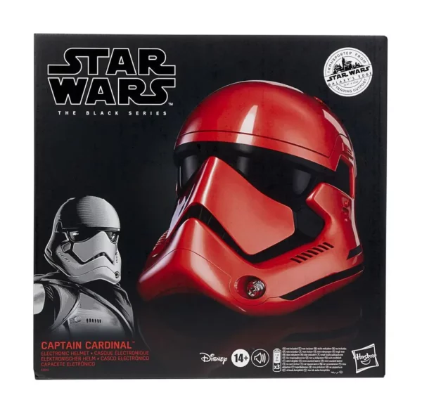 Star Wars Black Series – Réplique 1/1 Casque électronique Captain Cardinal – Image 2
