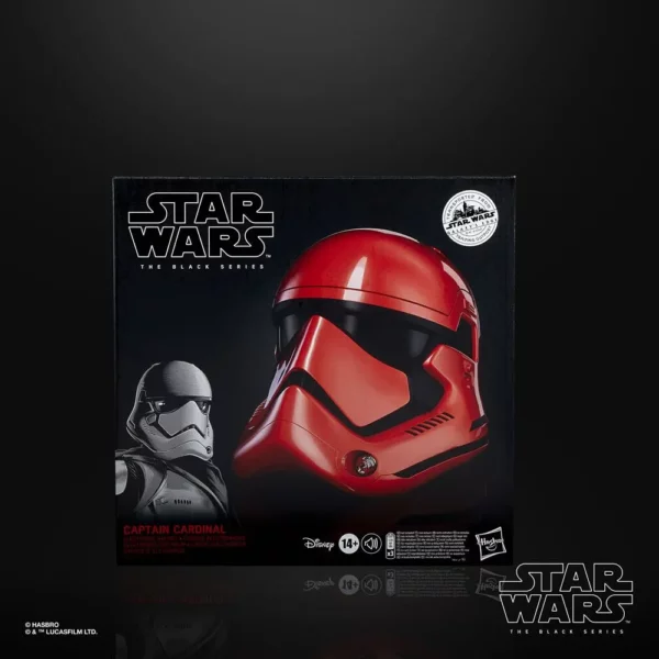 Star Wars Black Series – Réplique 1/1 Casque électronique Captain Cardinal – Image 11