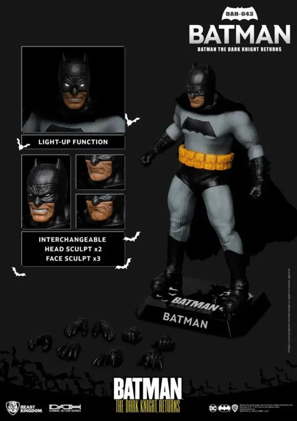 DC COMICS - Figurine Batman The Dark Knight Returns Dynamic Action Heroes 21 cm – Image 9