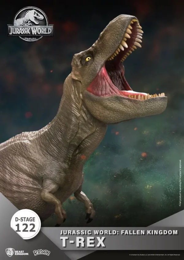JURASSIC WORLD - Figurine T-Rex Diorama D-Stage 13 cm (Fallen Kingdom) – Image 5