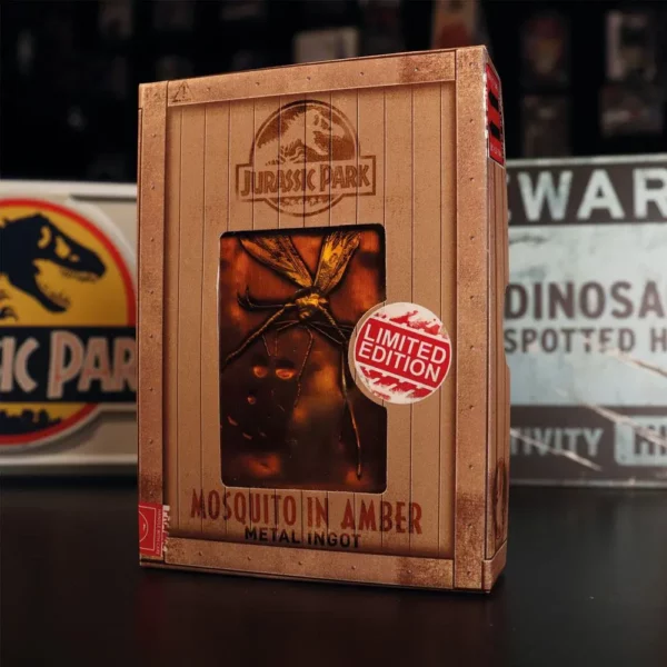 JURASSIC PARK - Lingot de Collection Mosquito in Amber Limited Edition – Image 6