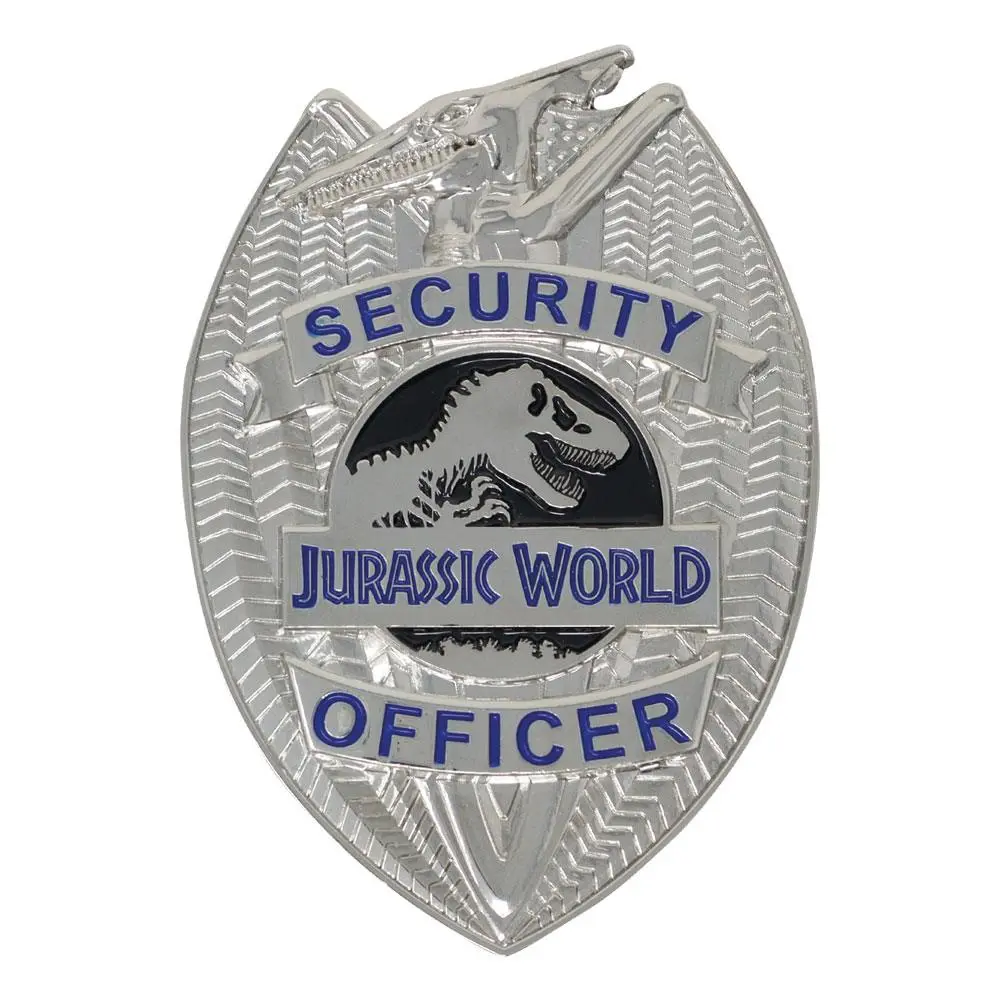 JURASSIC WORLD - Réplique Pin's Badge Officier de Sécurité Limited Edition