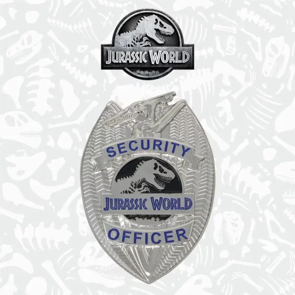 JURASSIC WORLD - Réplique Pin's Badge Officier de Sécurité Limited Edition – Image 5