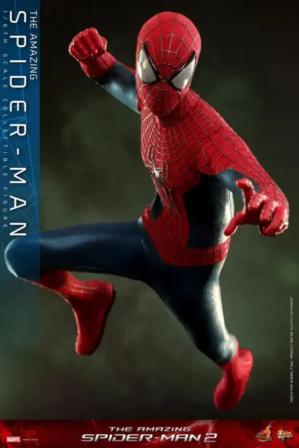 MARVEL – Figurine 1/6 Movie Masterpiece Spider-Man (The Amazing Spider-Man 2) 30 cm – Image 2