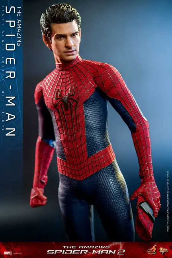MARVEL – Figurine 1/6 Movie Masterpiece Spider-Man (The Amazing Spider-Man 2) 30 cm – Image 4