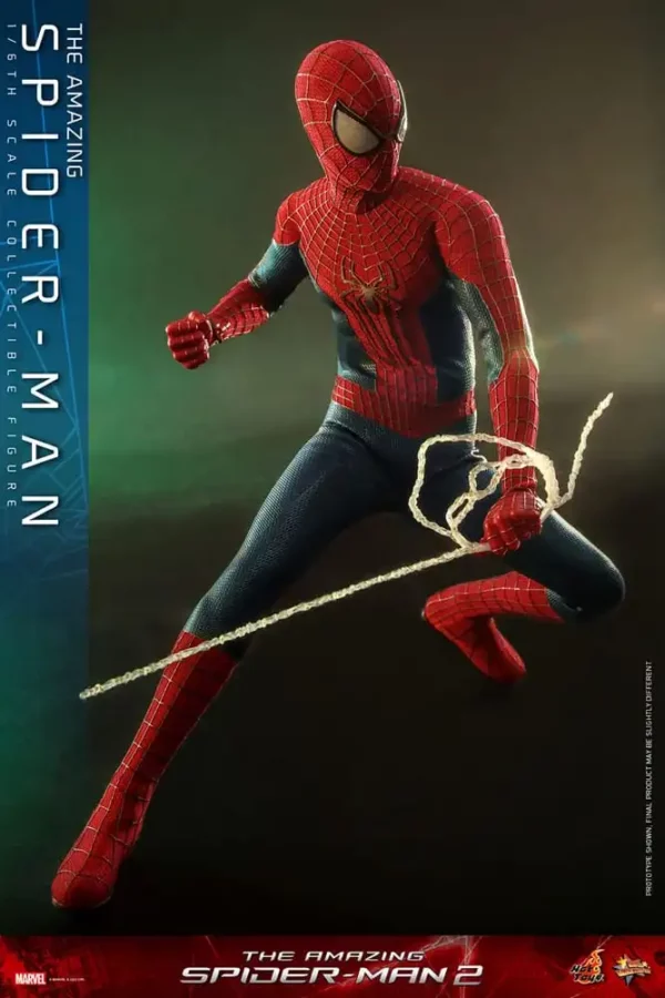 MARVEL – Figurine 1/6 Movie Masterpiece Spider-Man (The Amazing Spider-Man 2) 30 cm – Image 8