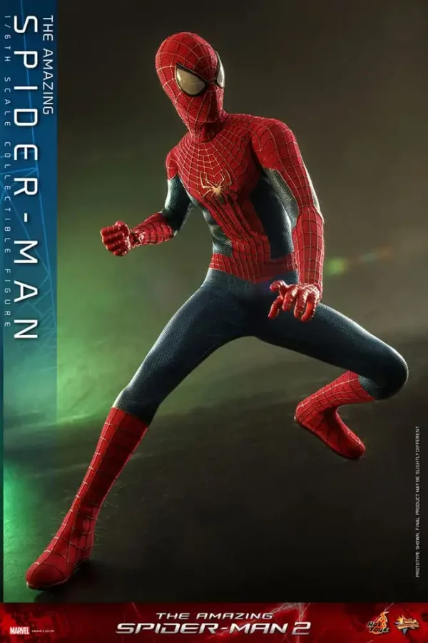 MARVEL – Figurine 1/6 Movie Masterpiece Spider-Man (The Amazing Spider-Man 2) 30 cm – Image 9