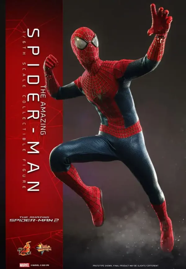 MARVEL – Figurine 1/6 Movie Masterpiece Spider-Man (The Amazing Spider-Man 2) 30 cm – Image 15