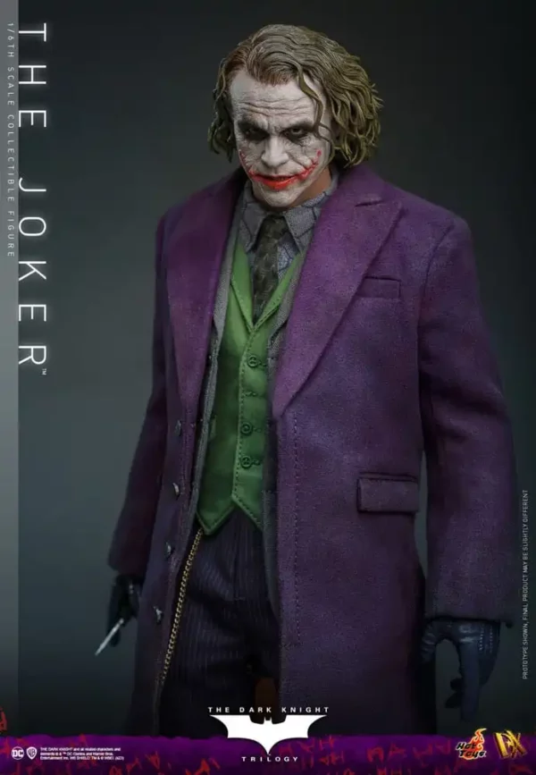 DC COMICS - Figurine DX 1/6 The Joker (The Dark Knight) 31 cm – Image 13