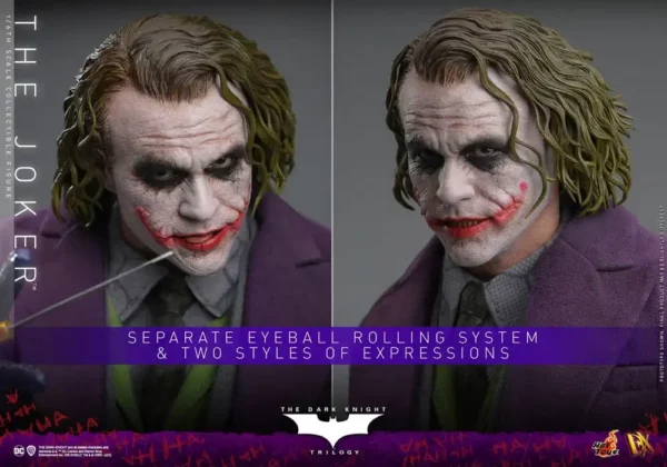 DC COMICS - Figurine DX 1/6 The Joker (The Dark Knight) 31 cm – Image 18