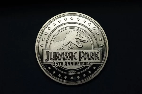 JURASSIC PARK - Pièce de Collection 25ème Anniversaire T-Rex Silver Edition – Image 2