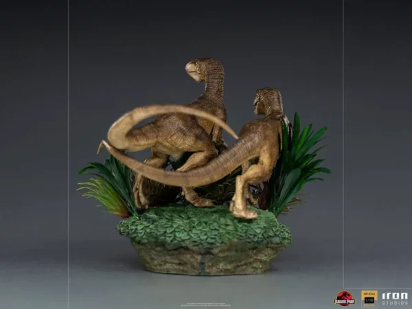 JURASSIC PARK - Statuette 1/10 Art Scale Just the Two Raptors 20 cm – Image 4