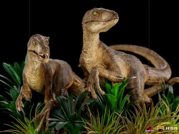 JURASSIC PARK - Statuette 1/10 Art Scale Just the Two Raptors 20 cm – Image 7