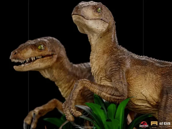 JURASSIC PARK - Statuette 1/10 Art Scale Just the Two Raptors 20 cm – Image 8