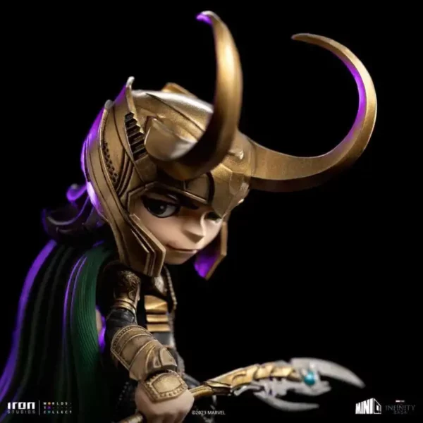 MARVEL – Figurine Loki Avengers Infinity Saga Mini Co 15 cm – Image 2