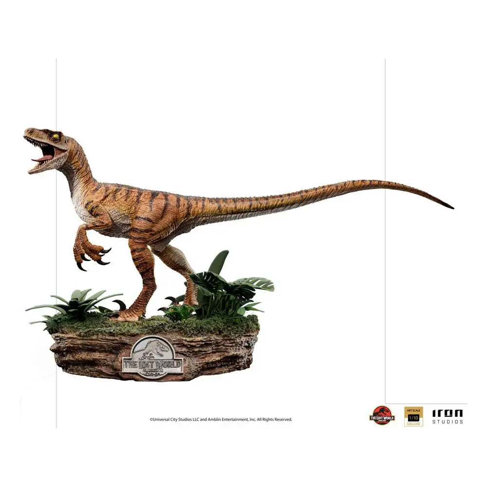 JURASSIC PARK - Statuette 1/10 Deluxe Art Scale Vélociraptor 18 cm (Le Monde Perdu)