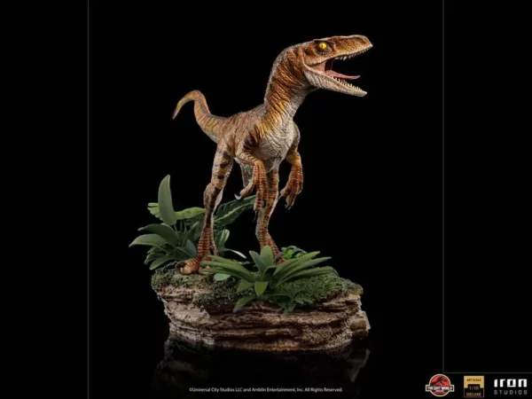 JURASSIC PARK - Statuette 1/10 Deluxe Art Scale Vélociraptor 18 cm (Le Monde Perdu) – Image 5