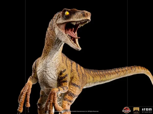 JURASSIC PARK - Statuette 1/10 Deluxe Art Scale Vélociraptor 18 cm (Le Monde Perdu) – Image 6