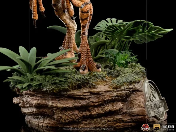 JURASSIC PARK - Statuette 1/10 Deluxe Art Scale Vélociraptor 18 cm (Le Monde Perdu) – Image 7