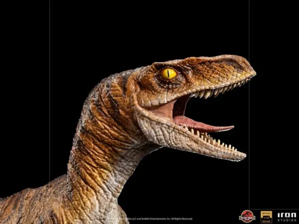 JURASSIC PARK - Statuette 1/10 Deluxe Art Scale Vélociraptor 18 cm (Le Monde Perdu) – Image 8