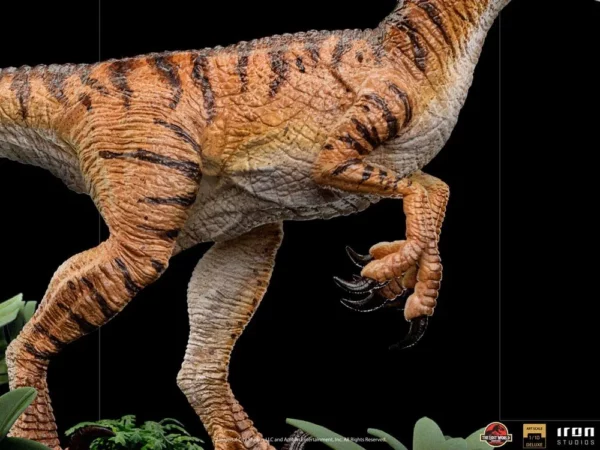 JURASSIC PARK - Statuette 1/10 Deluxe Art Scale Vélociraptor 18 cm (Le Monde Perdu) – Image 9