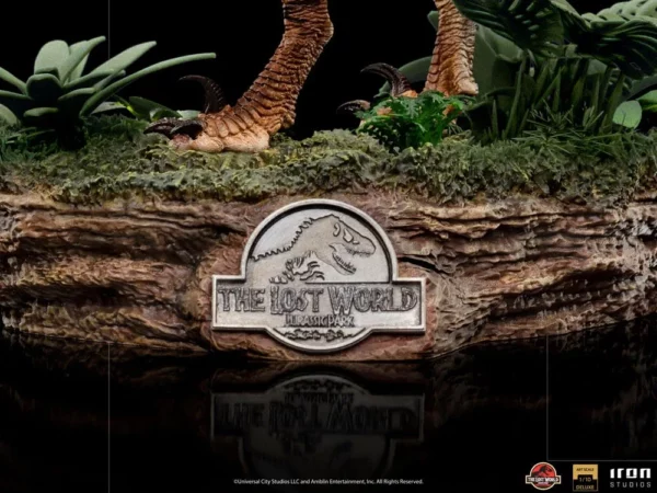 JURASSIC PARK - Statuette 1/10 Deluxe Art Scale Vélociraptor 18 cm (Le Monde Perdu) – Image 10