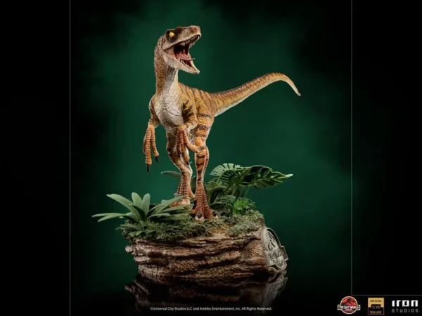JURASSIC PARK - Statuette 1/10 Deluxe Art Scale Vélociraptor 18 cm (Le Monde Perdu) – Image 11