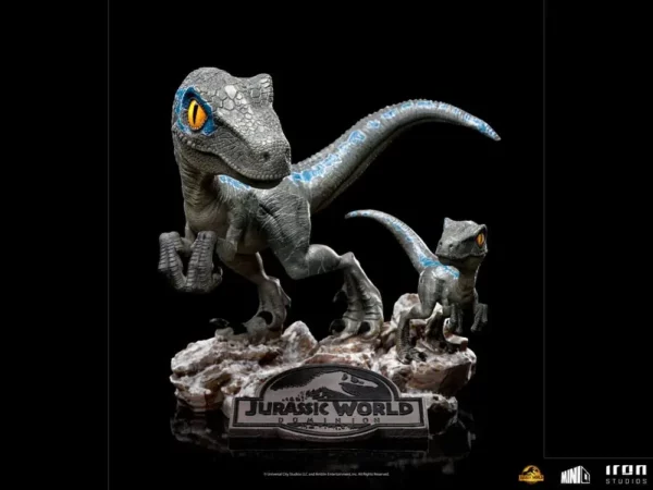 JURASSIC WORLD - Figurine Mini Co Blue & Beta (Le Monde d'après) 13 cm – Image 2
