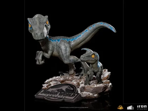 JURASSIC WORLD - Figurine Mini Co Blue & Beta (Le Monde d'après) 13 cm – Image 3