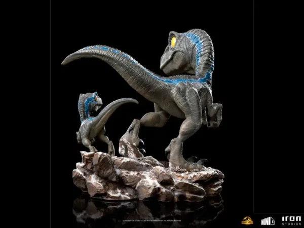 JURASSIC WORLD - Figurine Mini Co Blue & Beta (Le Monde d'après) 13 cm – Image 5