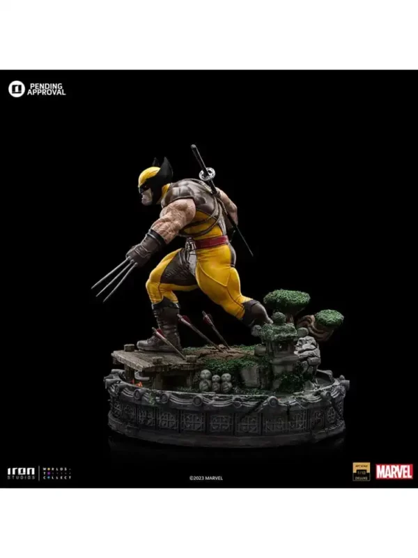 MARVEL – Statuette Art Scale Deluxe 1/10 Wolverine Unleashed 20 cm – Image 6