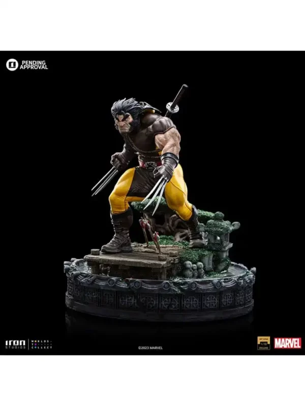 MARVEL – Statuette Art Scale Deluxe 1/10 Wolverine Unleashed 20 cm – Image 8