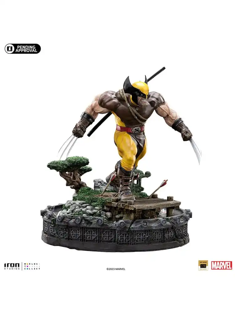 MARVEL – Statuette Art Scale Deluxe 1/10 Wolverine Unleashed 20 cm