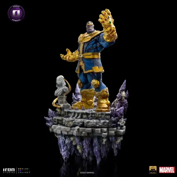 MARVEL - Statuette BDS Art Scale Deluxe 1/10 Thanos Infinity Gauntlet 42 cm – Image 3