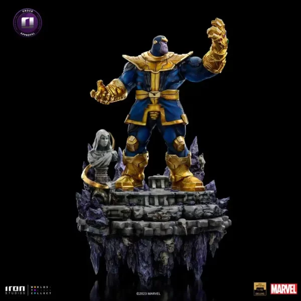 MARVEL - Statuette BDS Art Scale Deluxe 1/10 Thanos Infinity Gauntlet 42 cm – Image 6
