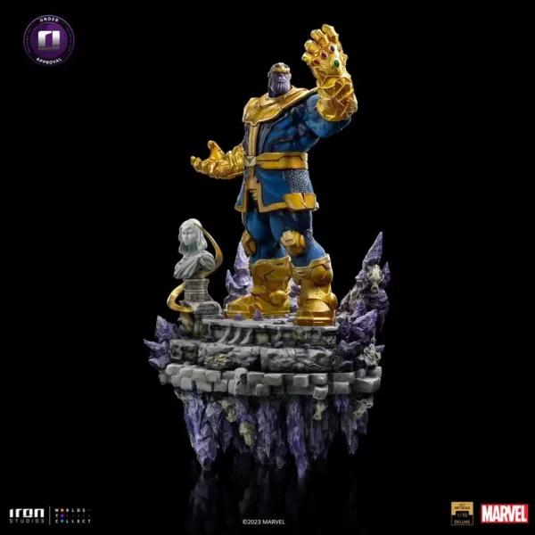 MARVEL - Statuette BDS Art Scale Deluxe 1/10 Thanos Infinity Gauntlet 42 cm – Image 7